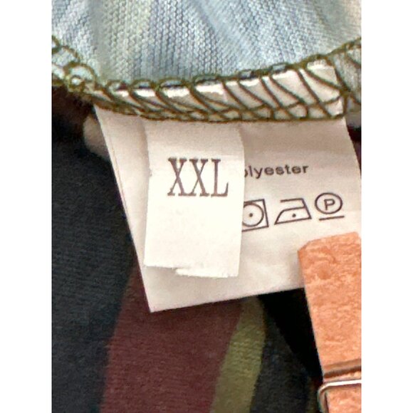 CCC Camouflage Pattern Lounge Pajama Pants Size XXL Soft Smooth Knit - Picture 3 of 6